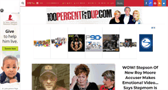 Desktop Screenshot of 100percentfedup.com